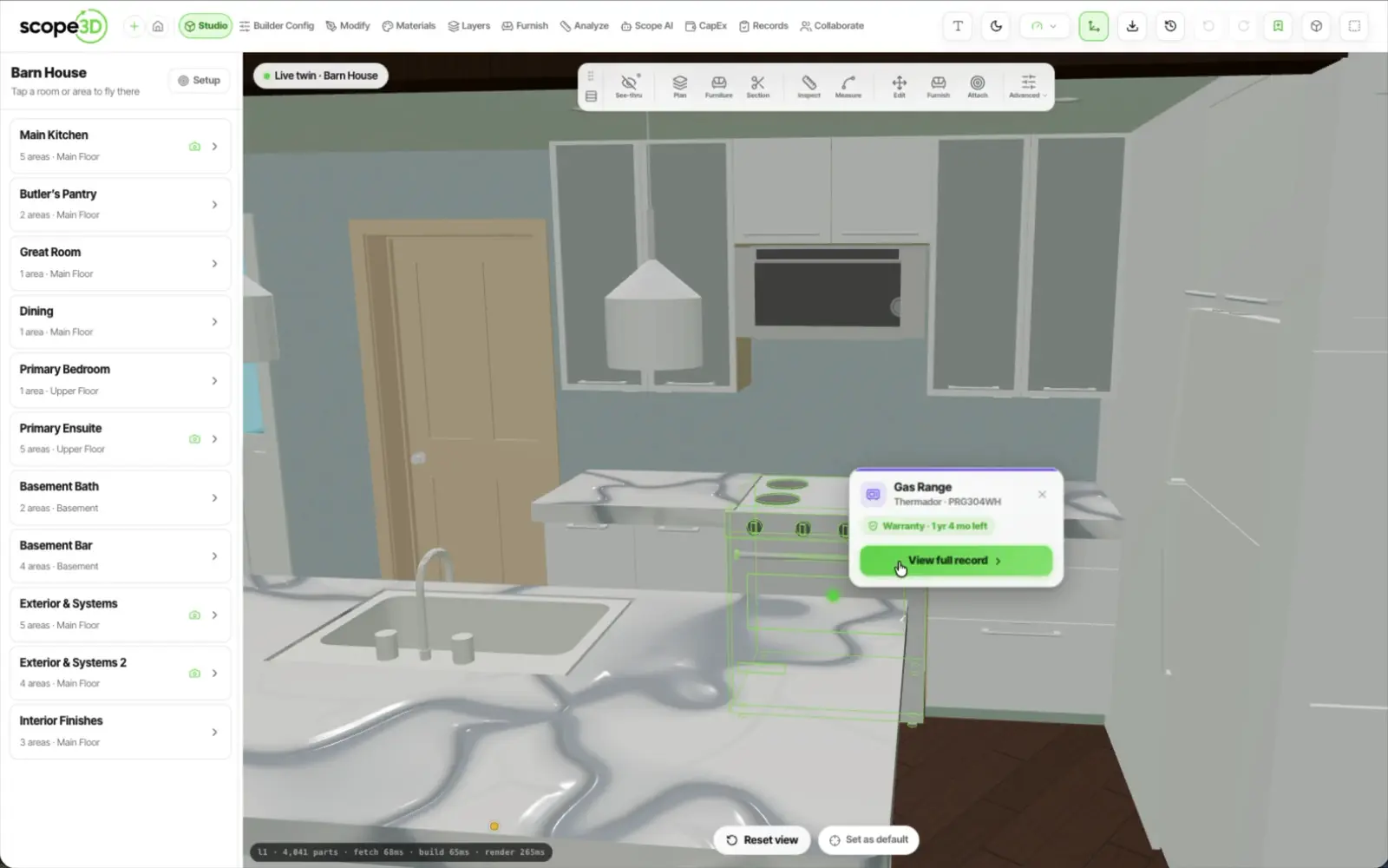 Scope3D twin in the browser